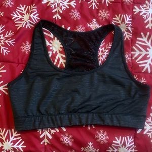 Zyia Black Bomber Bra